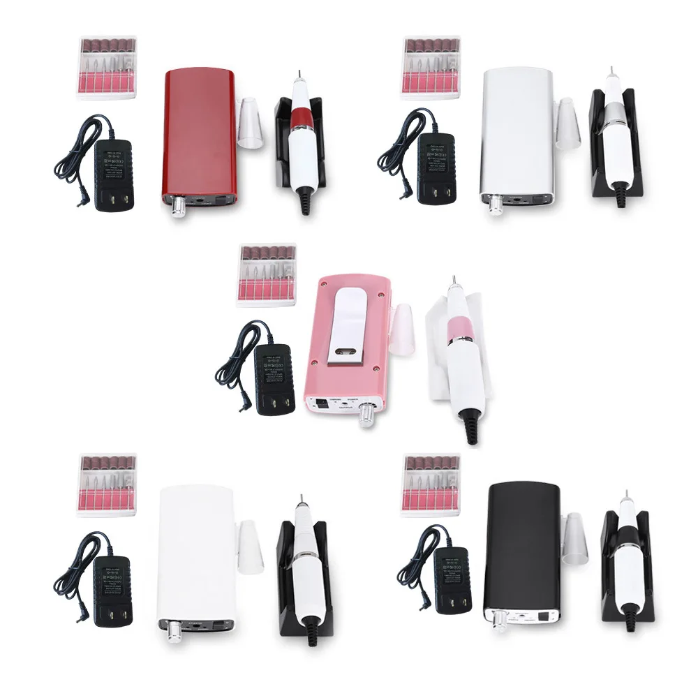 Gustala электрическая машинка для маникюра Лак ногтей инструменты Электрический