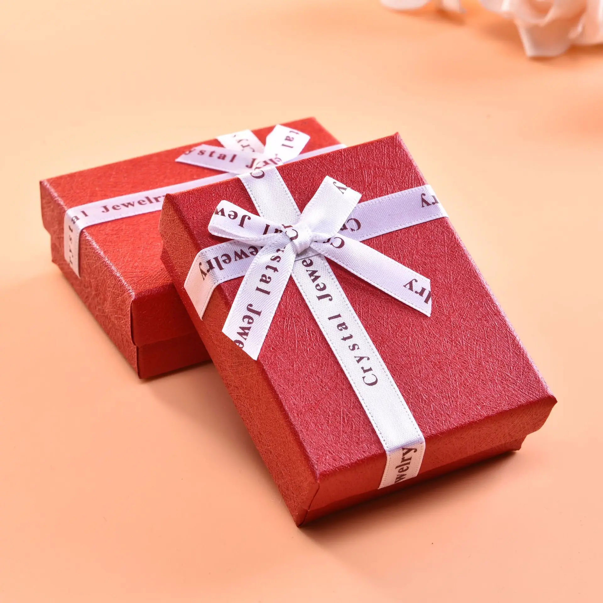 

Jewelry Box Ring Box Earring Necklace Set Box Jewelry Packaging Gift Bag