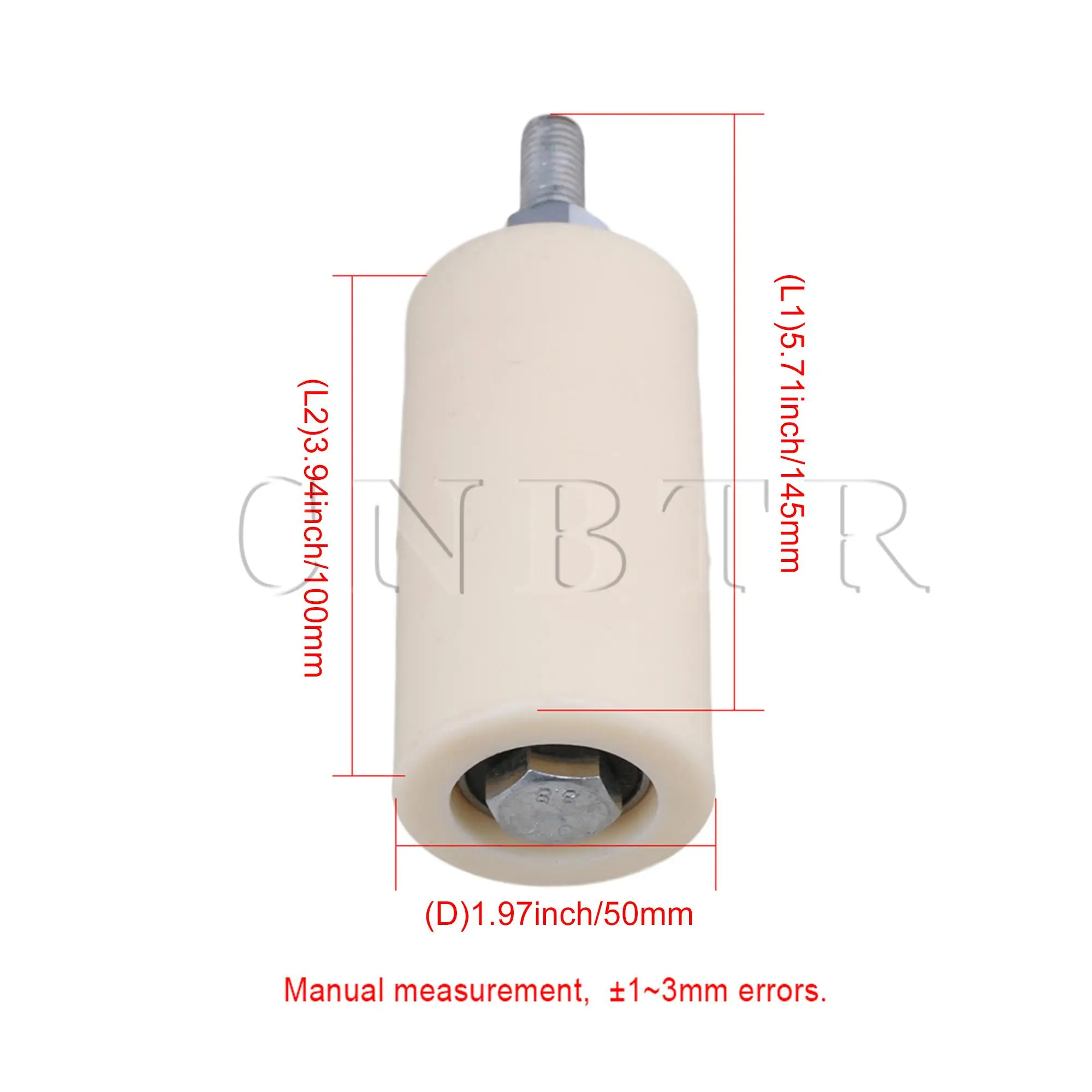 CNBTR 50x100 мм пп стальной плоский роликовый подшипник направляющее колесо 6201ZZ M12