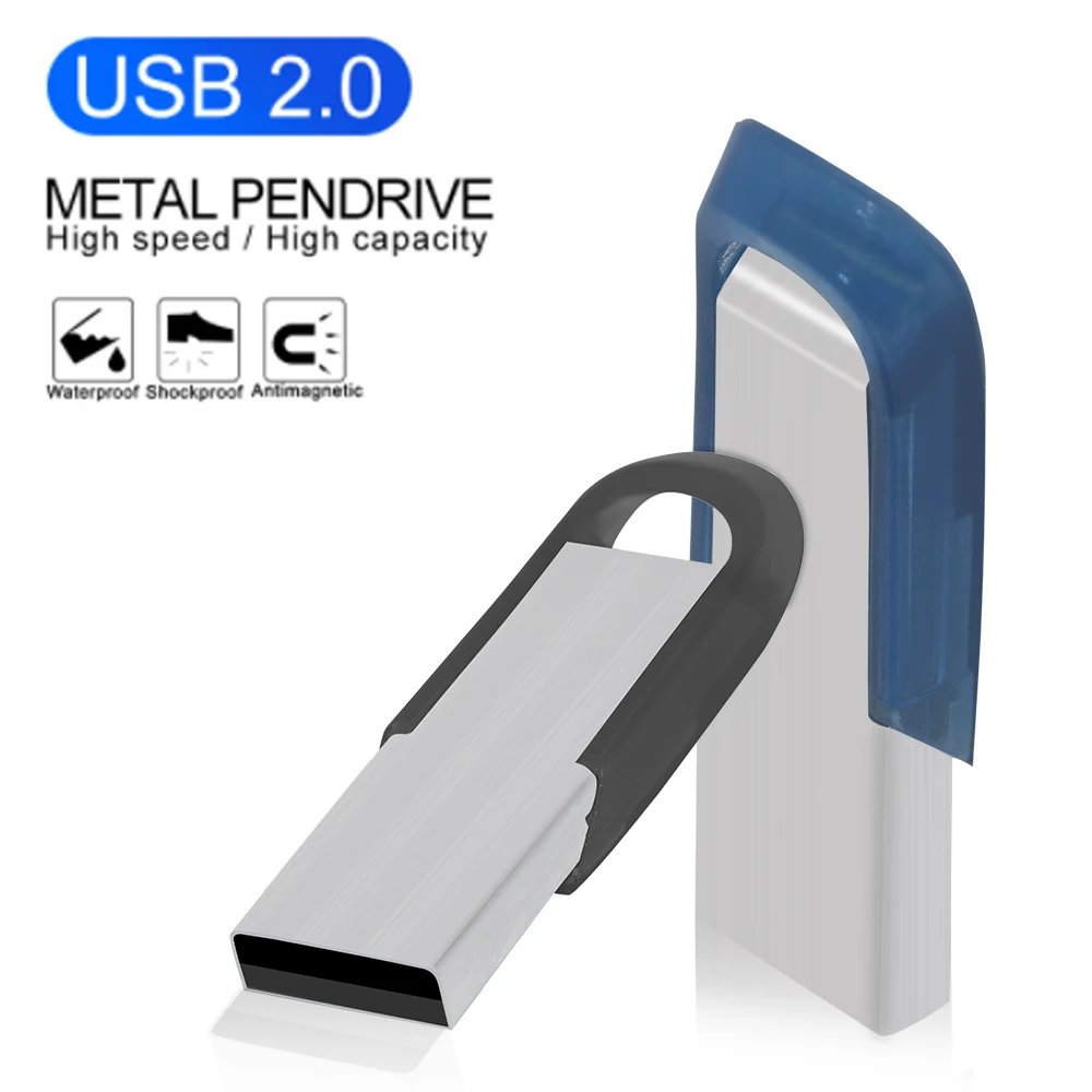 

Usb-флеш-накопитель металлический, 128/64/32/16/4 ГБ