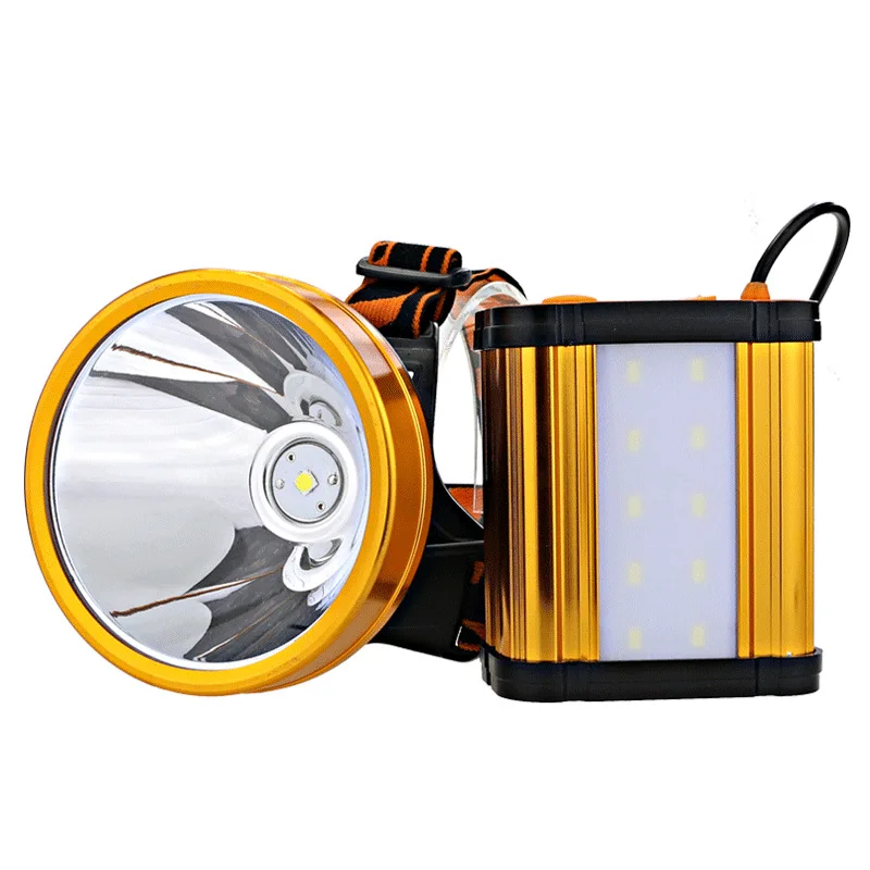 

Fishing Climbing Headlamp Searchlight Waterproof Powerful Hunting Super bright Outdoor Headlamp Rechargeable Lighting DF50
