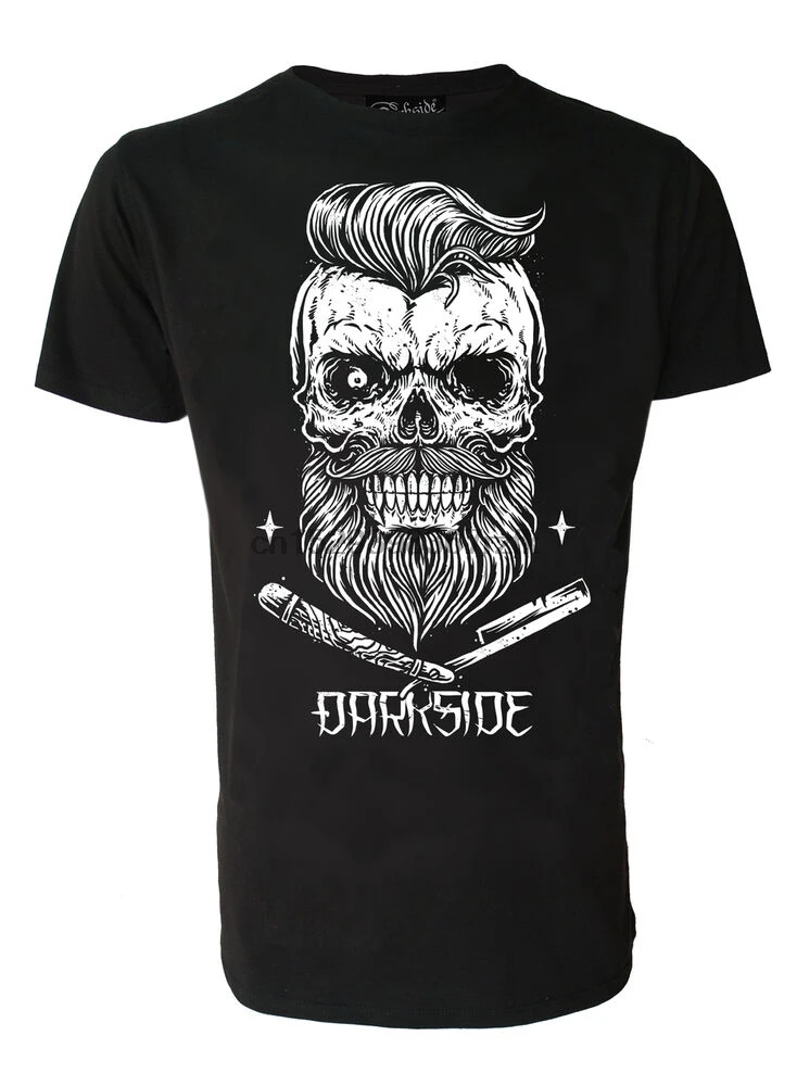 Мужская футболка с вырезами в горле зомби от Darkside tattoo tribal (1) |