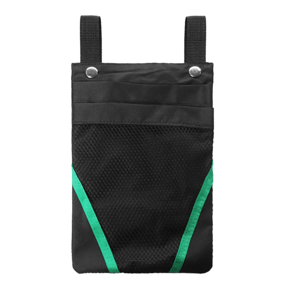 Black with green Велосипедная ручка, сумка для велосипеда, передняя рамка, чехол для телефона, корзина для хранения велосипеда, передняя сумка для бутылки, передняя сумка для велосипеда - Цвет: Black with green