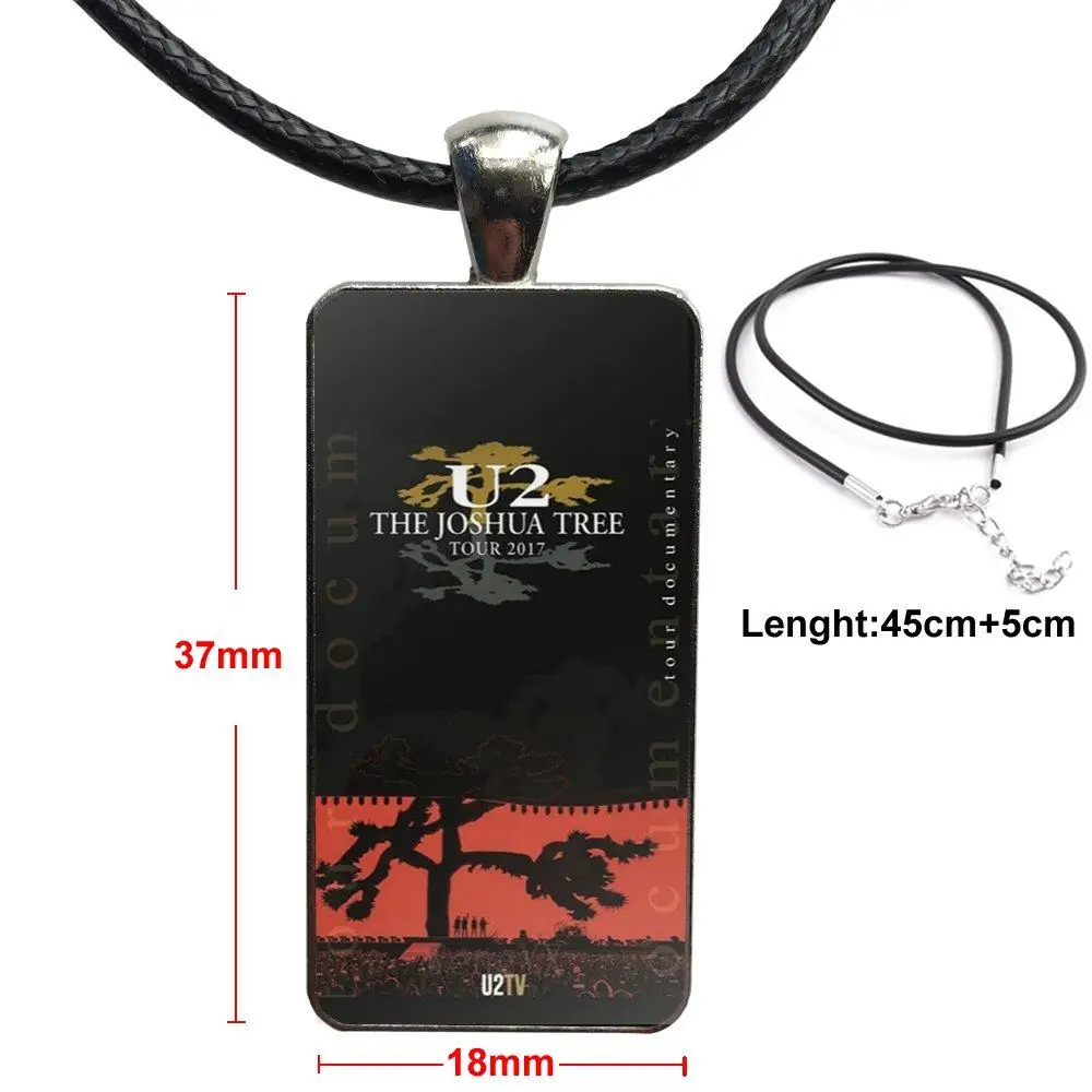 Для ребенка рок-музыка U2 ирландский логотип бижутерия со стеклянными кабошонами