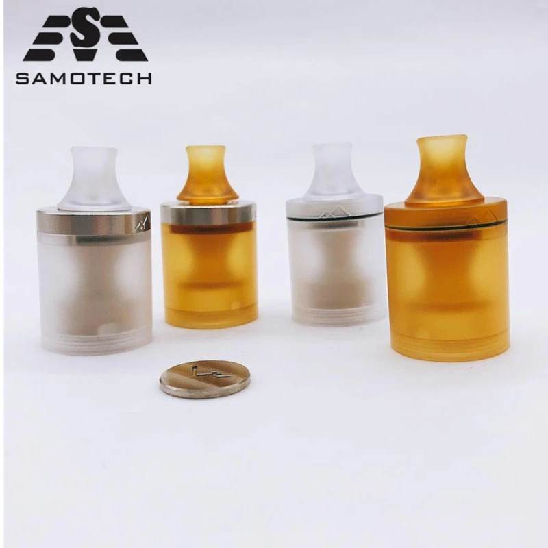 

HOT SELL across vape wormhole tank Dvarw 22mm RDTA atomizer tank PC PEI Material for 510 mod vs Dvarw v2 MTL 22 RTA vape