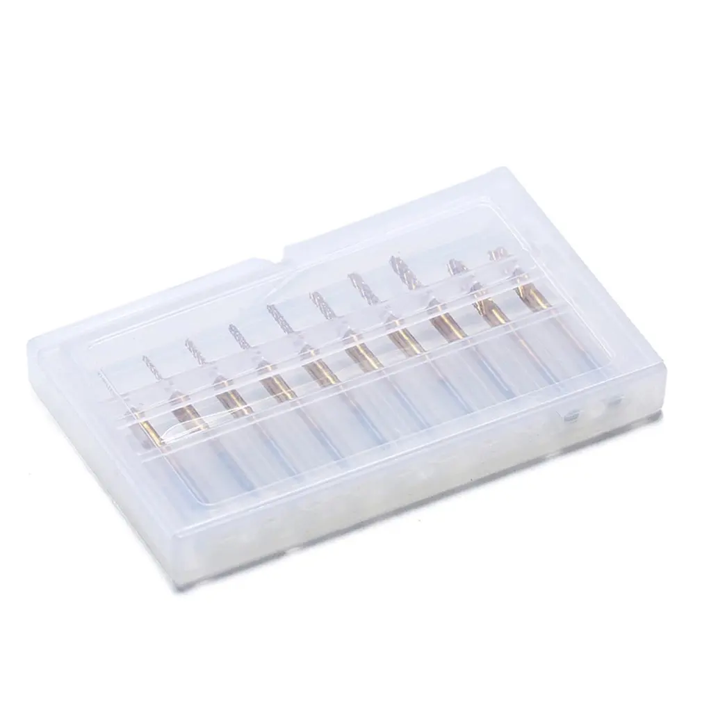 10 штук набор Вольфрам карбида Расширенный ПП Кукуруза Резак гравировочный