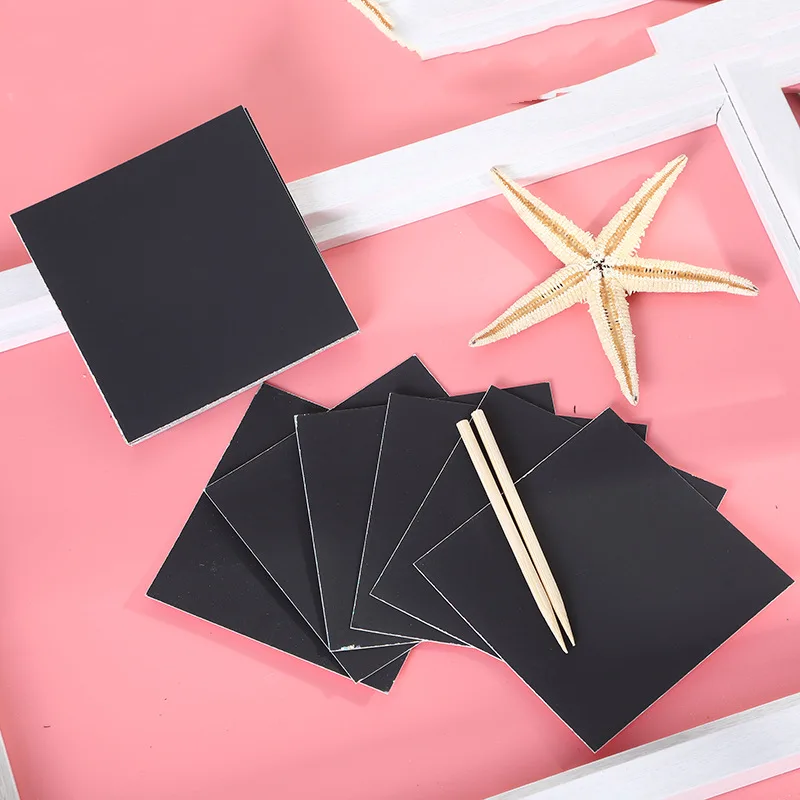 100 страниц детский лазерный стикер для самостоятельной сборки граффити