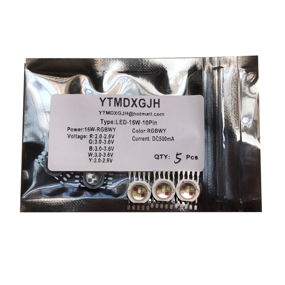 4pin 6pin 8pin 10pin RGB RGBW RGBWW RGBWY 3 Вт 9 12 15 цветной светодиодный сценический