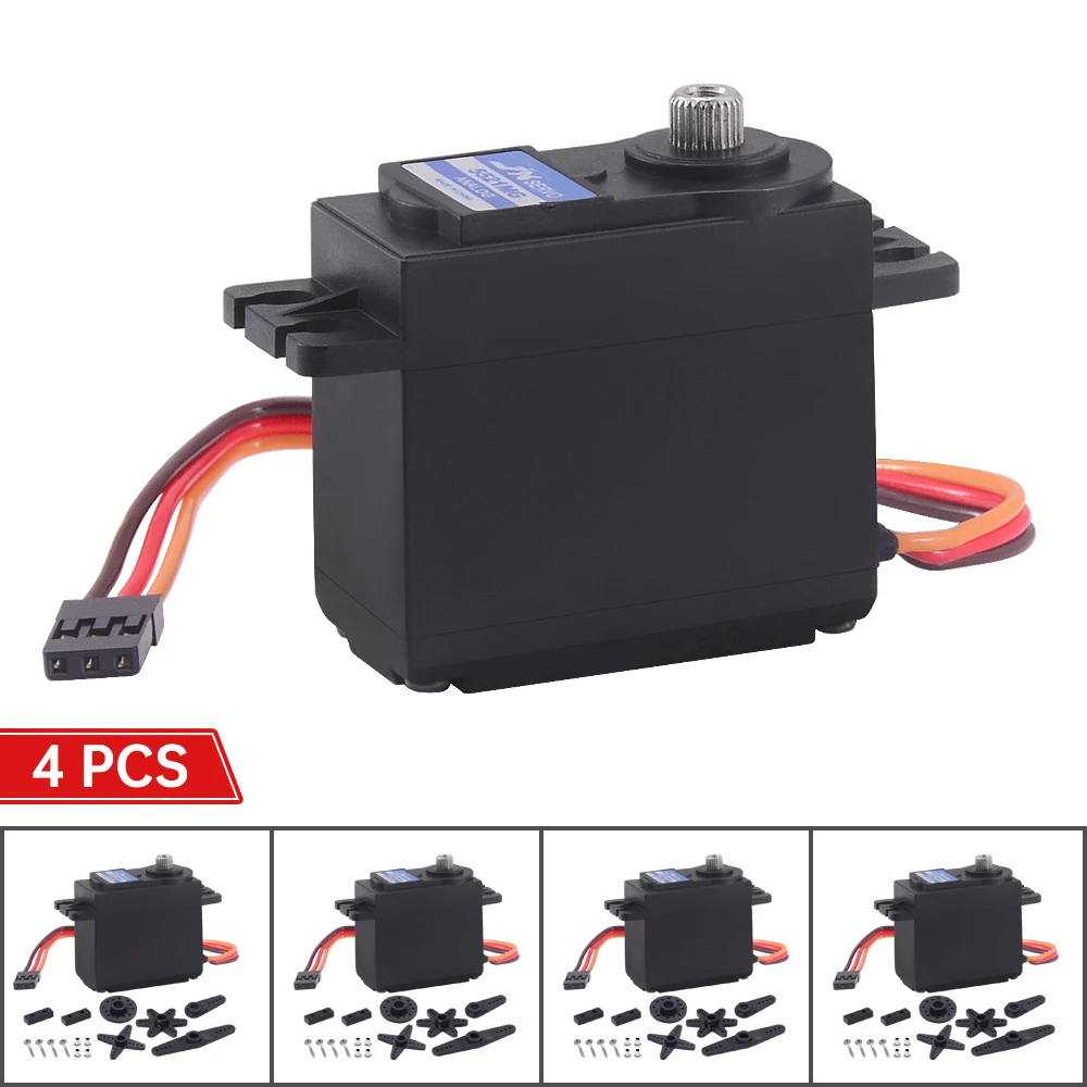 Аналоговый сервопривод JX PS-5521MG, 20 кг, 4 шт.