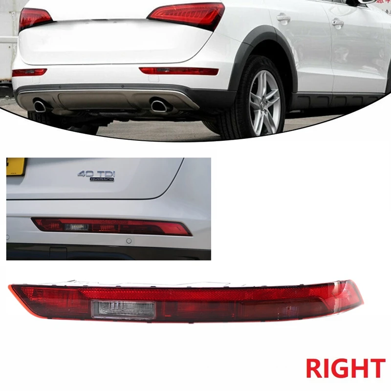 

Rear Right Side Lower Bumper Red Reverse Tail Light Fog Lamp for Q5 SQ5 2018-2021 80A945070A