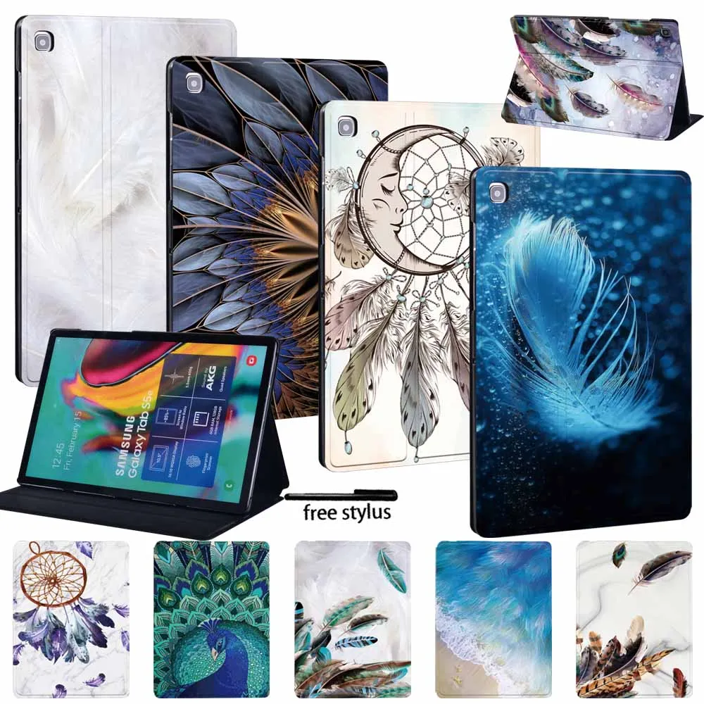 

Tablet Case for Samsung Galaxy Tab S6 Lite/Tab S7/Tab S6/Tab S4/S5e(T720/T725) Cover Case + Free Stylus