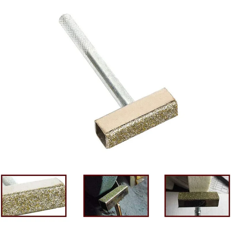 

Hot Grinding Wheel Dresser 3 Pieces Diamond Grinding Wheel Dresser Stone Dresser for Truing Grinding and Deburring Wheels