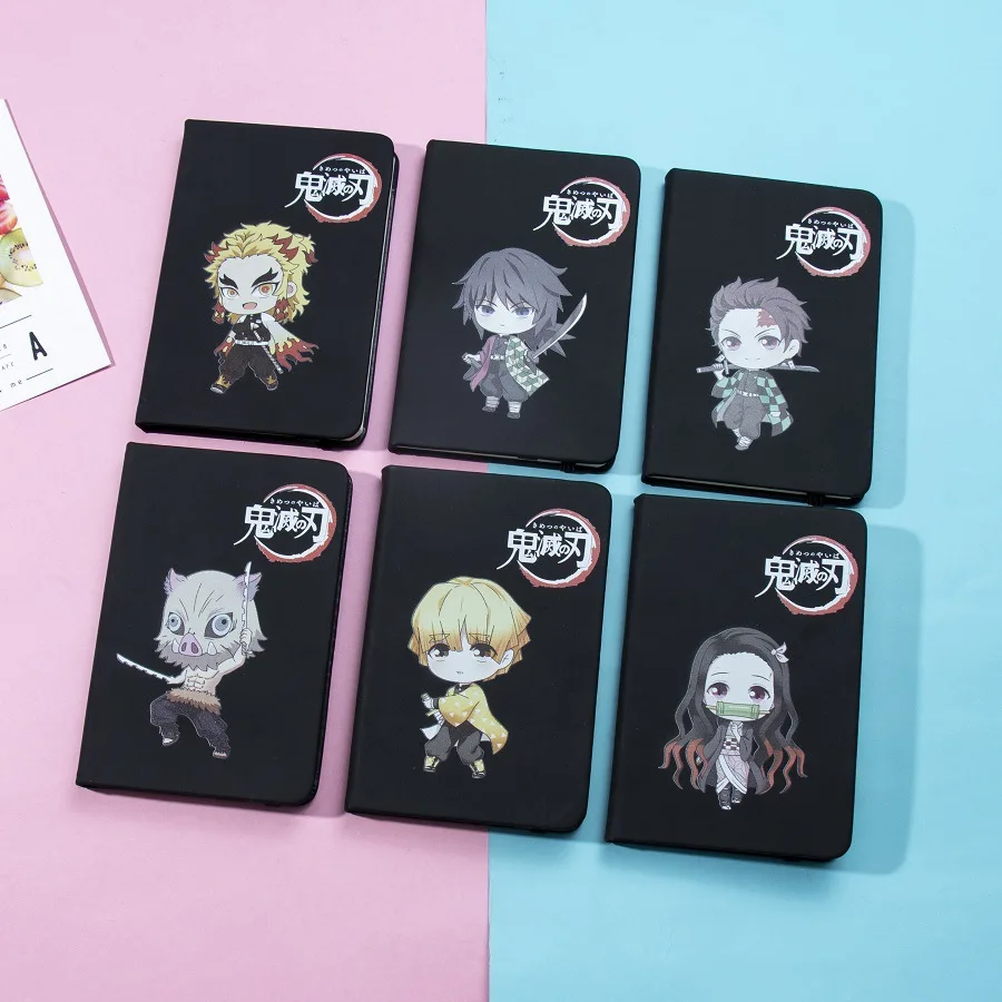 

Ghost Slayer: Cartoon Anime PU Strap Notebook, Notepad, Diary, Peripheral Same