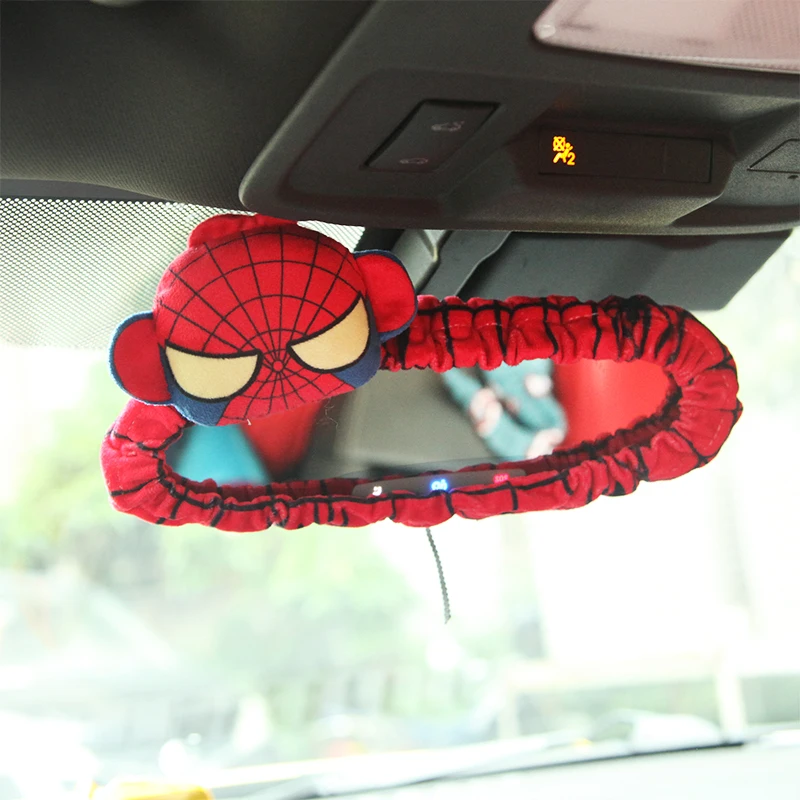 Украшение автомобиля зеркало милый мультфильм товары для креативное заднего