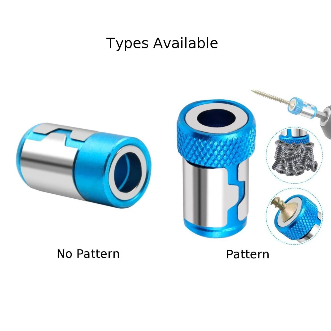 

Magnetic Ring Metal Screwdriver Head Steel Sleeve Electric Screwdriver Bit Magnetic Steel Sleeve Electric Drill Magnetic Bit