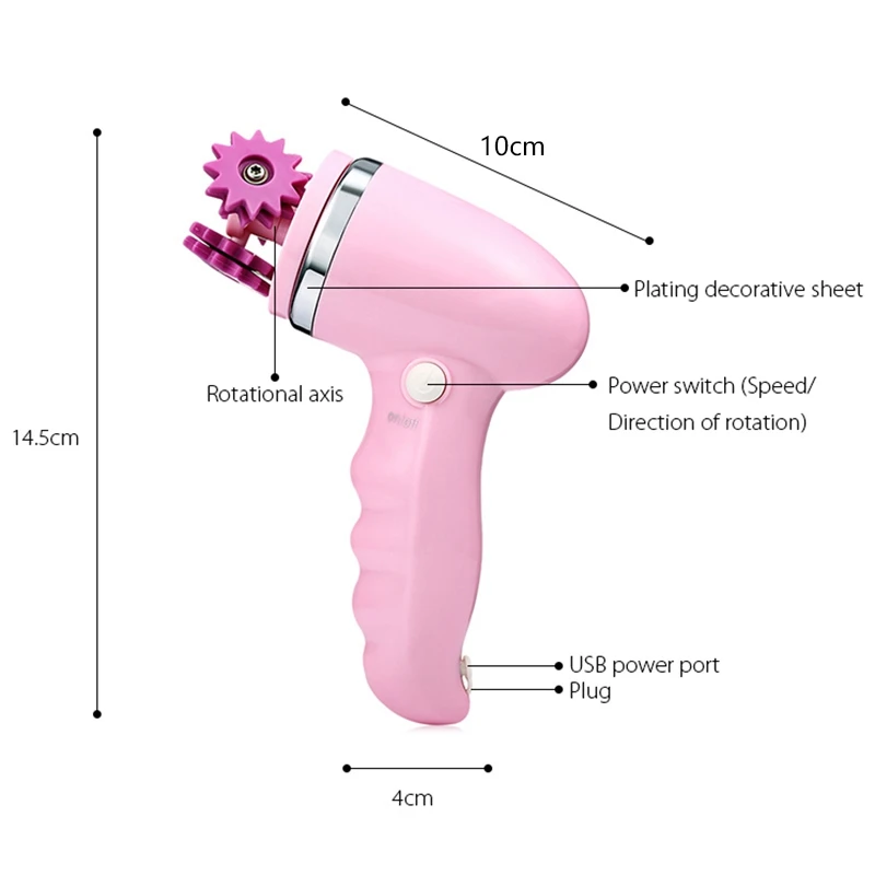 4 в 1 Электрический инструмент для чистки лица Чистящая щетка пор очищающее