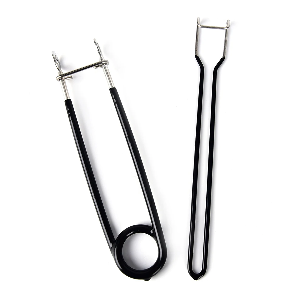 

2Pcs Fish Mouth Opener +Jaw Spreader Carp Trout Bass Lock Hook Remove Tackle Tool Kits Fishing Accessories
