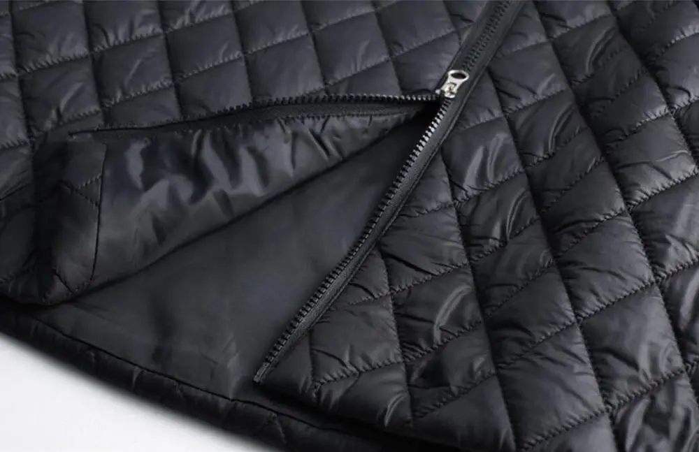 

Plus size 3XL!Down cotton skirt 2020 new winter fashion zipper thick warm high waist A-Line split skirt s107