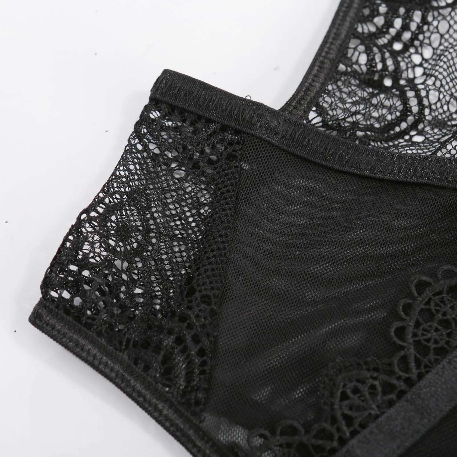 

Sexy Bodysuit Deep V-neck Garters Women Underwear Porno See Thorugh Temptation Sexy Lingerie IntimateFemale Body Erotic Teddies