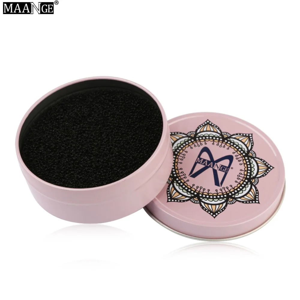 MAANGE 1 шт. Кисть для макияжа очищающая губку средство снятия пудры моющая Чистка