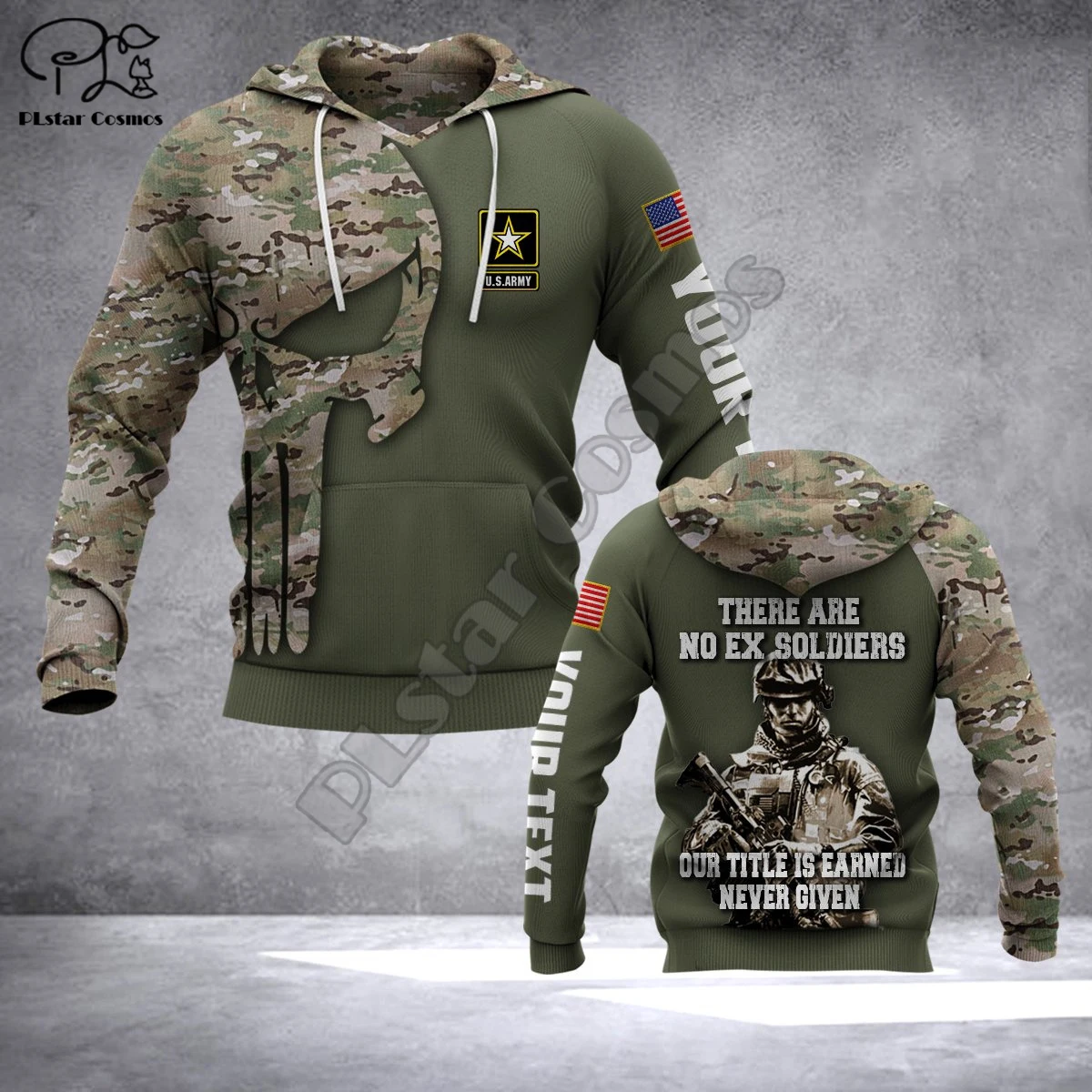 

NewFashion Newest USA Eagle Military Army Suits Soldier Veteran Camo Pullover 3DPrint Men/Women Harajuku Funny Casual Hoodies 16