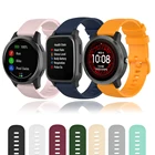 Ремешок для смарт-часов Garmin Vivoactive 3 CAME 2 SQ Vivoactive 4 4S Forerunner 645 245m, силиконовый ремешок, Аксессуары для браслета