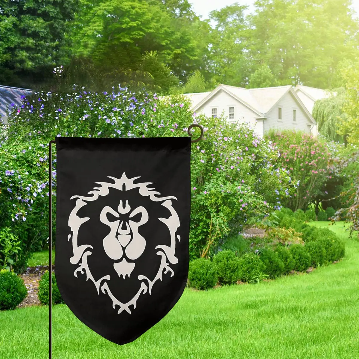 Флаг World Of Warcraft Alliance Horde Garden Flag для помещений и улицы