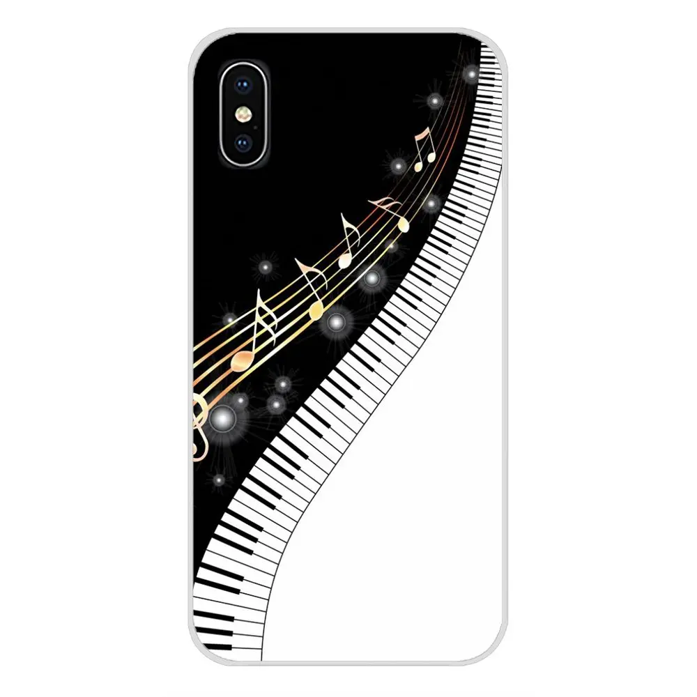 Music piano keyboard Accessories Phone Cases Covers For Xiaomi Redmi 4A S2 Note 3 3S 4 4X 5 Plus 6 7 6A Pro Pocophone F1 | Мобильные
