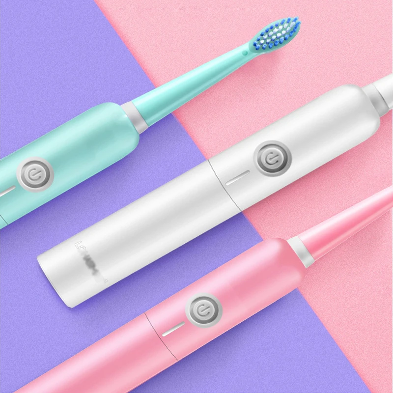 Мощная Электрическая ультразвуковая зубная щетка моющаяся электронная