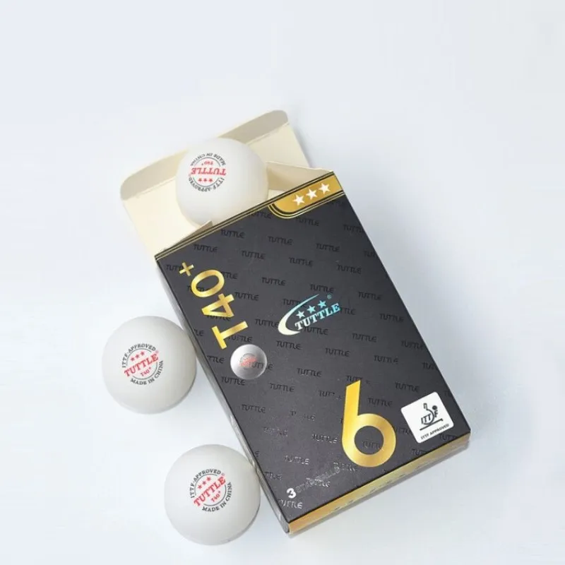 Tuttle Table Tennis Match Balls 3 Star ITTF Approved 6/ 12 Pcs New Material T40+ Ping Pong for Professional Games | Спорт и