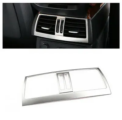

Stainless Rear air condition vent outlet cover trim For BMW X6 E71 2009-2014