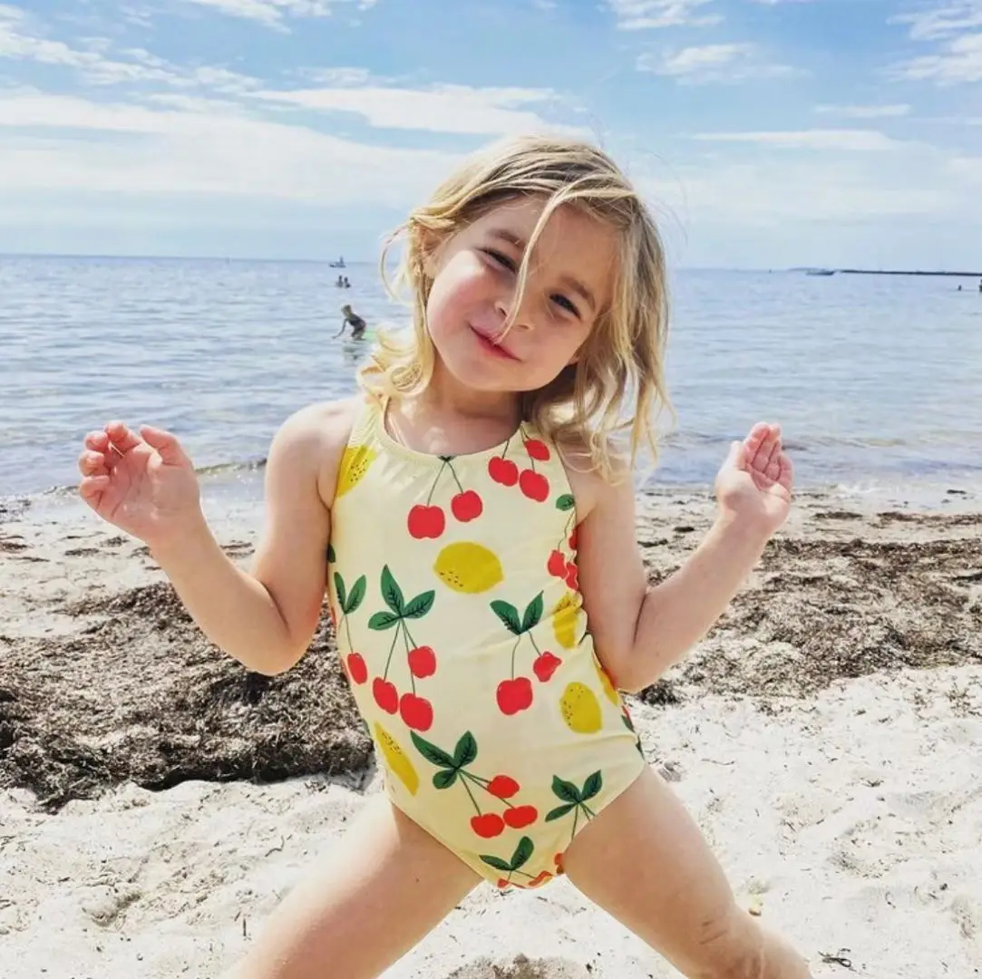 Детские купальники 2021 летние бикини для маленьких девочек купальник с