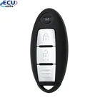 Чип ID46, 315 МГц, 2 кнопки, TWB1J701 85E3-1HH0D Smart дистанционный ключ-брелок от машины, для Nissan March K13, Micra K13, Leaf