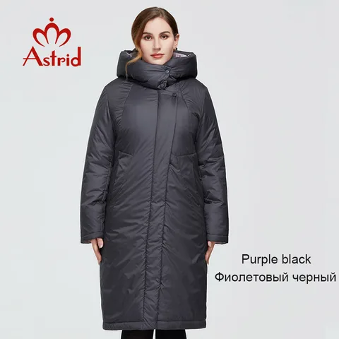 Astrid 2022 New Winter Women's Coat Women Women Long Warm Parka Moda