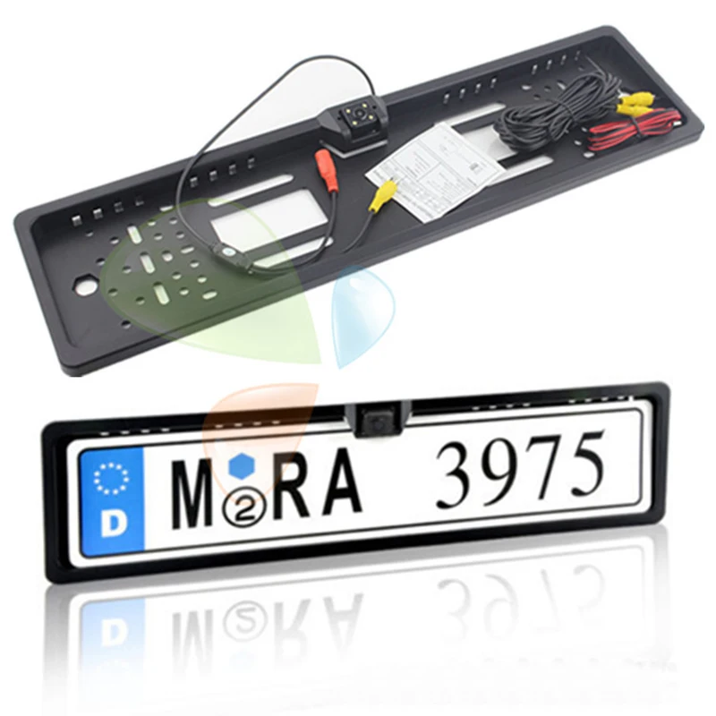 Авто парктроник ЕС Автомобильный номерной знак рамка HD ночное видение камера