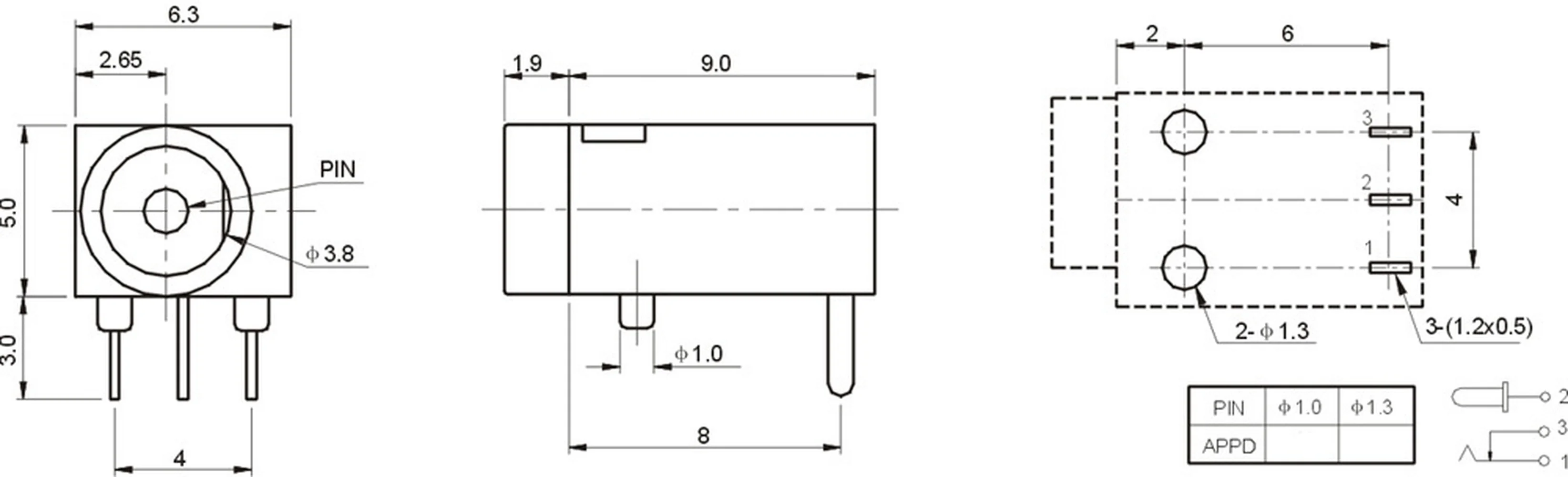 10pcs DC003A DC Power Jack Outlet 3 Pin Feet DC-003A 3.5*1.0mm 3.5*1.3mm Female Round Hole Supply Socket Connector | Обустройство