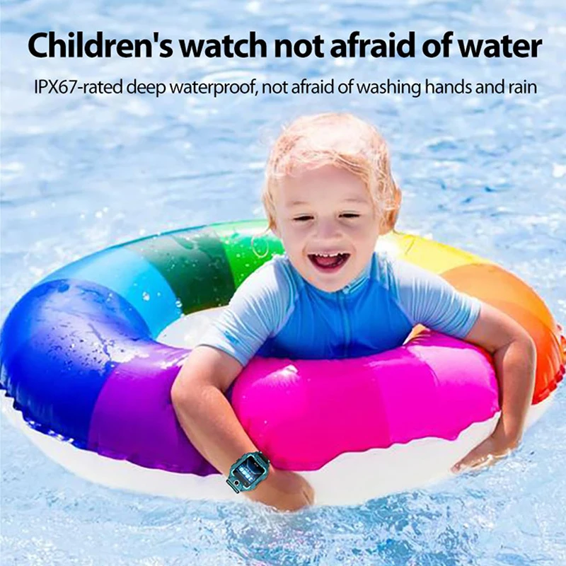 

2021 New Kids Smart Watch 4G Video Call WIFI GPS LBS SOS Dual Camera Children Clock With SIM Card Slot Smartwatch Phone Watches