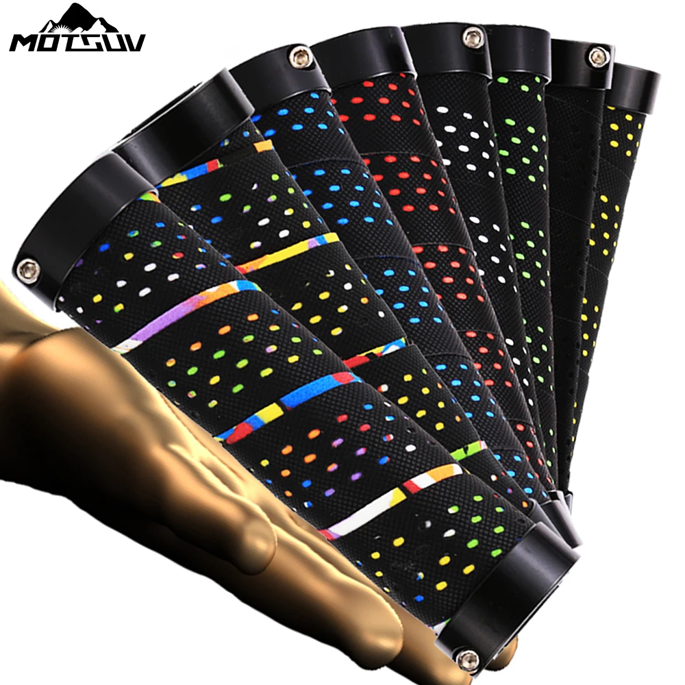 MOTSUV Bicycle Handlebar Grips MTB Bike Bilateral locking handle EVA+PU+alloy ring locked Comfortable shock absorption | Спорт и