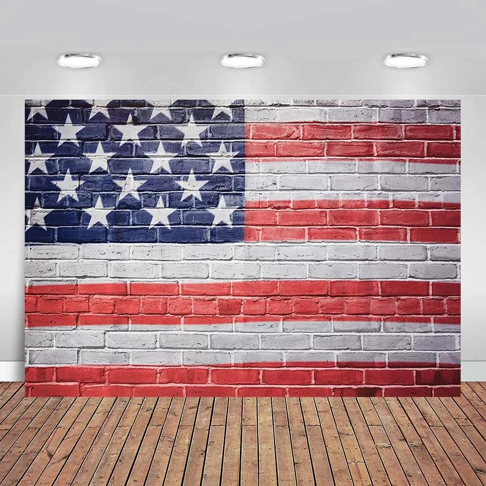 

Виниловый фон для фотосъемки с изображением флага США
