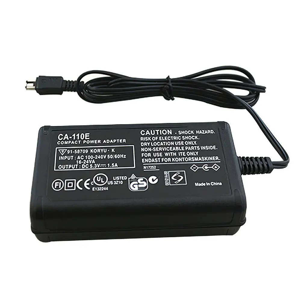 

Adapter AC Power Adapter Wasabi Power AC Power Adapter Kit With DC Coupler For LP-E17 ACK-E18 DR-E18 AC-E6N