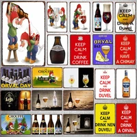 beers of the world bar sign keep calm plaque metal vintage pub wall kitchen restaurant home art man cave decor du 6215a