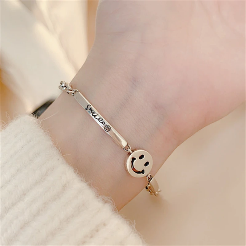 Бесплатная доставка вешалка в стиле панк рок с изображением улыбки подвеска для