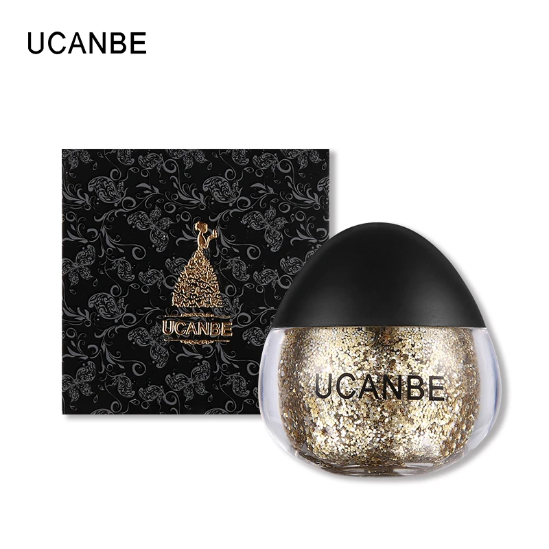 UCANBE Sombra Макияж для тела Блестящий гель блестящая паста алмазные блестящие тени