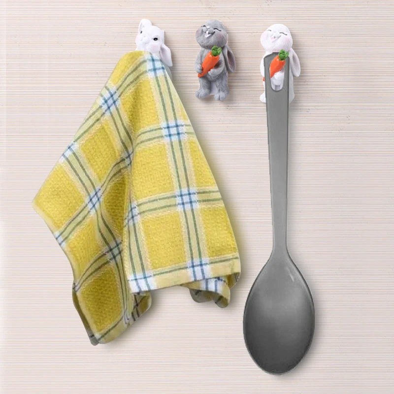 Крючок для ключей настенный аксессуар украшения дома мультяшный кролик