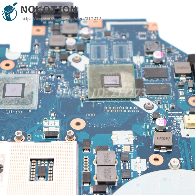 NOKOTION Q5WVH LA-7912P для Acer aspire E1-571G V3-571G Материнская плата ноутбука NBY1711001 NB.Y1711.001 HM77 DDR3