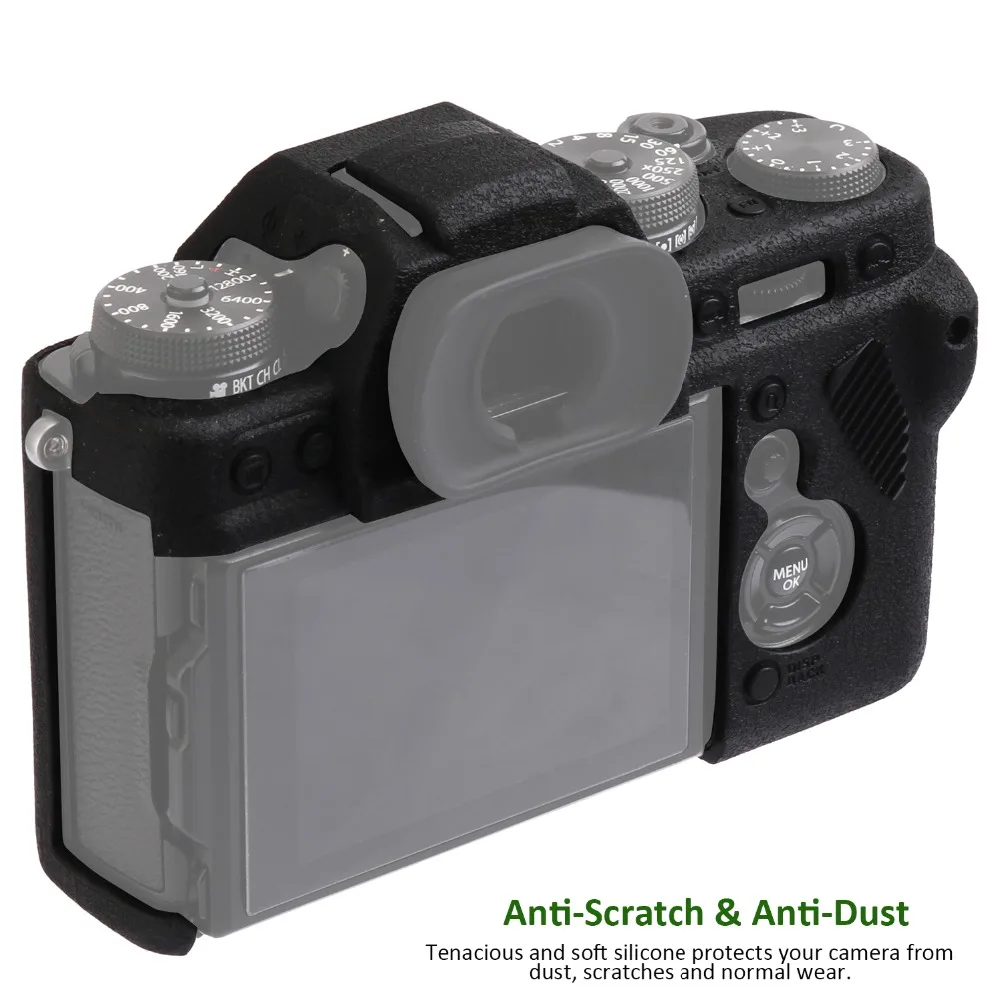 Чехол для камеры Fuji с текстурой личи и нескользящей поверхностью чехол цифровой