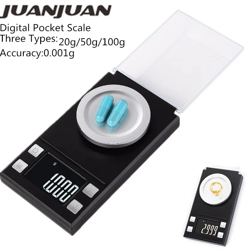 

Цифровые ювелирные весы JUANJUAN 0.001г