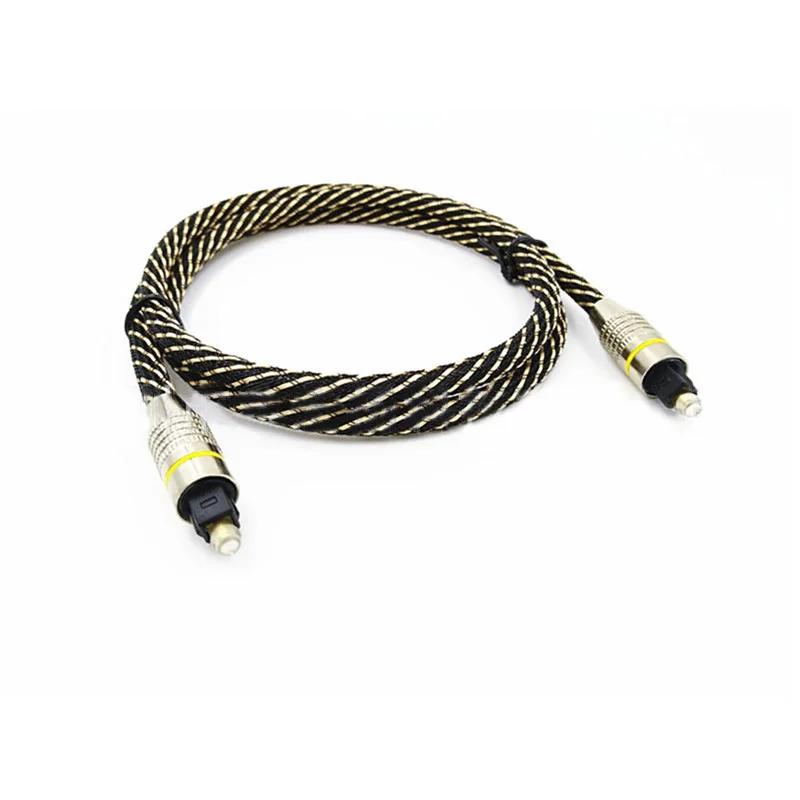 

1m/2m/3m Digital Optical Audio Cable Fiber Toslink Male Optic Cable OD6.0 Toslink Male to Toslink Male for CD DVD TV Players
