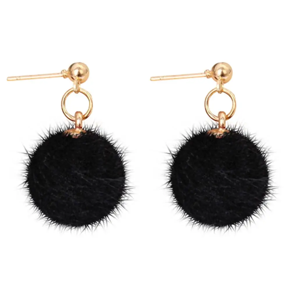 Бусины из искусственного меха норки для изготовления ювелирных изделий подвеска