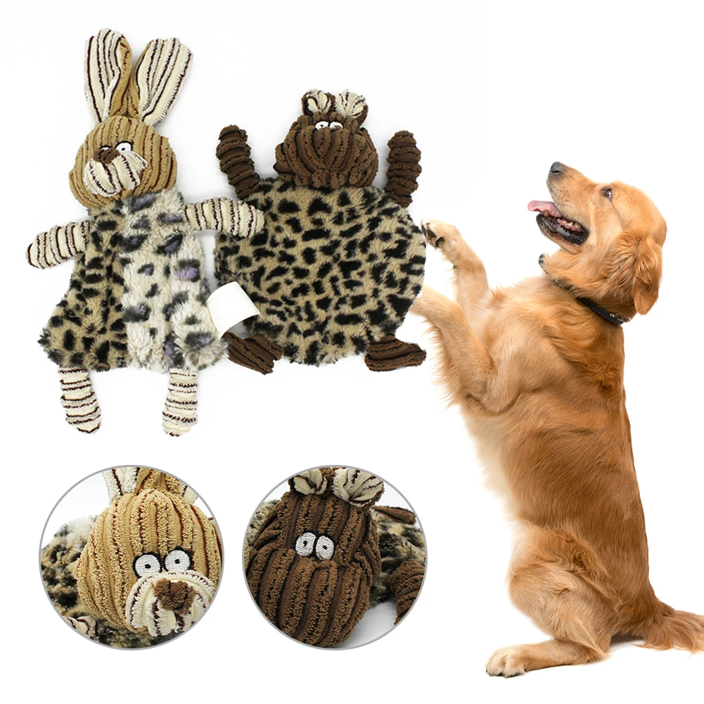 Плюшевое кольцо бумага для домашних животных собачий писк игрушка маленьких